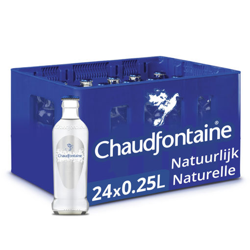 Afbeeldingen van CHAUDFONTAINE PLAT GLAS 24X25CL