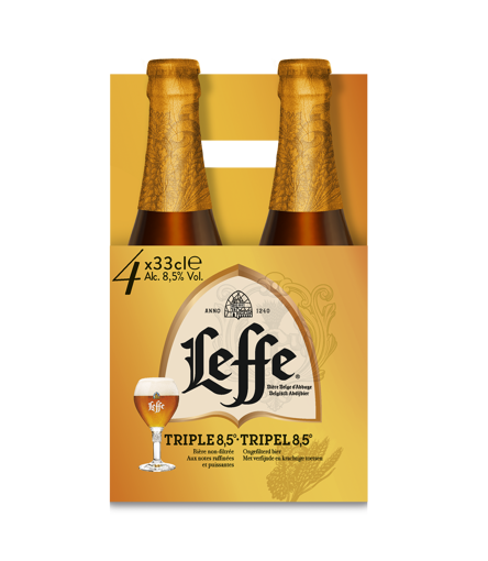 Afbeeldingen van LEFFE TRIPLE 4X33CL