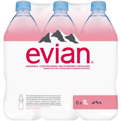 Afbeeldingen van EVIAN 6X1L PET