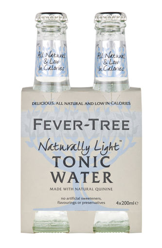 Afbeeldingen van FEVER TREE NATURALLY LIGHT 4X20CL