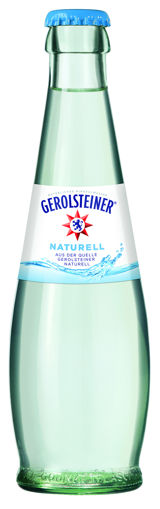 Afbeeldingen van GEROLSTEINER NATURELL GLAS AV 25CL