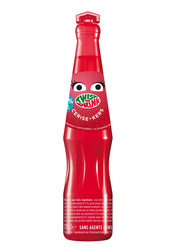 Afbeeldingen van TWIST AND DRINK KERS 20CL