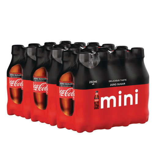 Afbeeldingen van COCA COLA ZERO PET 3X8X25CL
