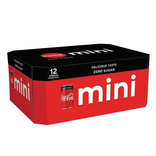 Afbeeldingen van COCA COLA ZERO BLIK 12X15CL
