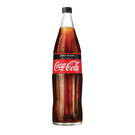 Afbeeldingen van COCA COLA ZERO 1L GLAS