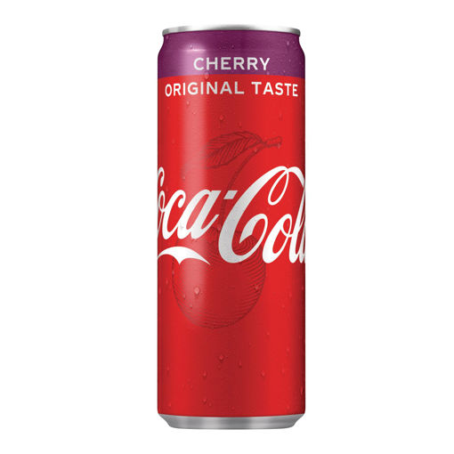 Afbeeldingen van COCA COLA CHERRY BLIK 25CL