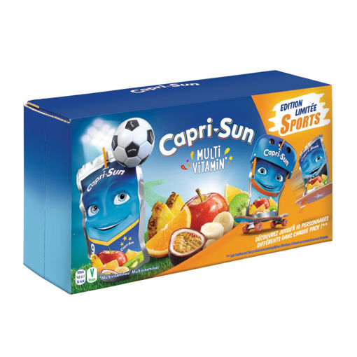 Afbeeldingen van CAPRI-SUN MULTI VITAMIN POUCH 10X20CL