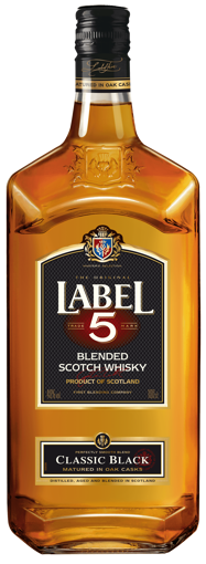 Afbeeldingen van LABEL 5 WHISKY 40° 1L