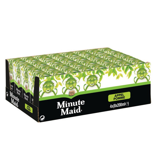 Afbeeldingen van MINUTE MAID APPEL BRIK 8X4X20CL