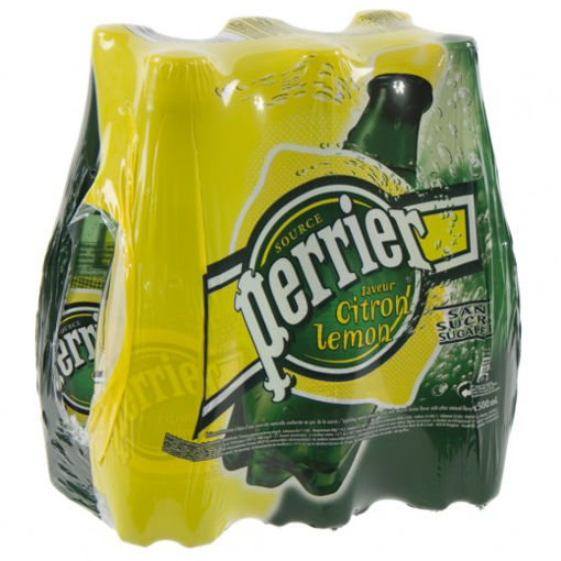 Afbeeldingen van PERRIER CITROEN PET 50 CL PAK 6 ST