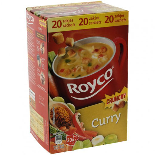 Afbeeldingen van ROYCO SOEP DOOS CURRY DOOS 20ST