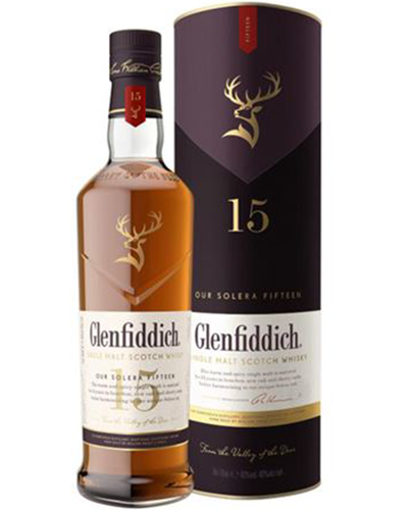 Afbeeldingen van GLENFIDDICH 15Y 40% 70 CL FLES