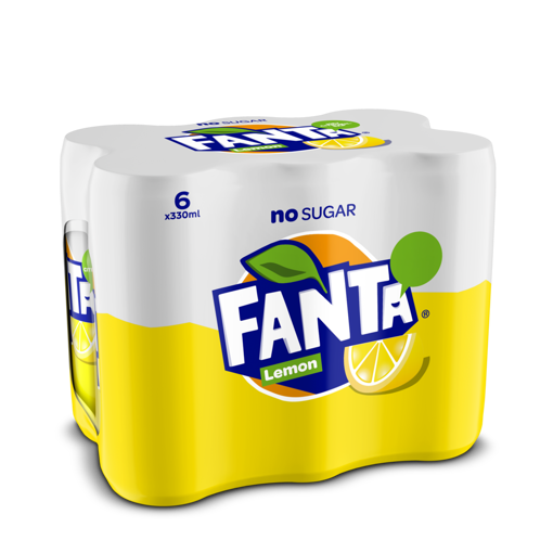 Afbeeldingen van FANTA ZERO LEMON BLIK 6X33CL