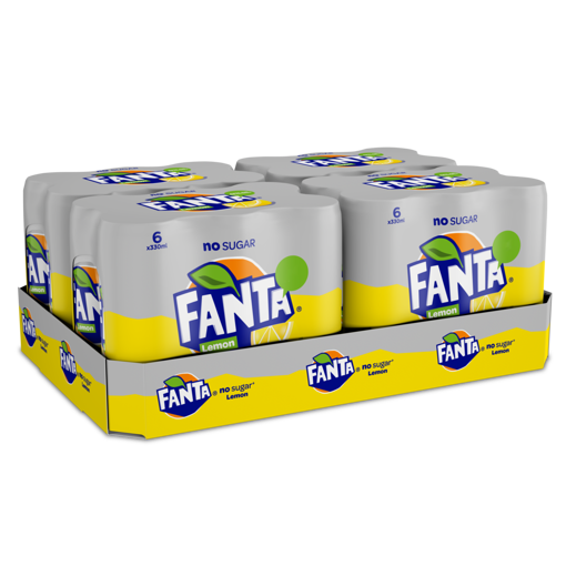 Afbeeldingen van FANTA ZERO LEMON BLIK 4X6X33CL