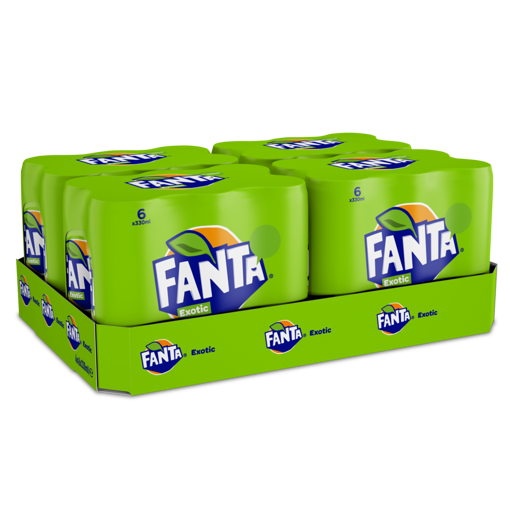 Afbeeldingen van FANTA EXOTIC BLIK 4X6X33CL