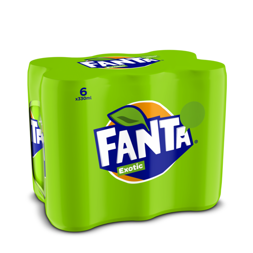 Afbeeldingen van FANTA EXOTIC BLIK 6X33CL