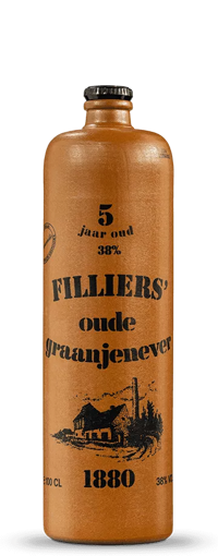 Afbeeldingen van FILLIERS OUDE GRAANJENEVER 5J 38° ECO KRUIK 1 LITER