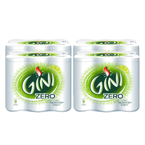 Afbeeldingen van GINI ZERO BLIK 24X33CL