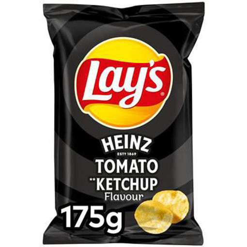 Afbeeldingen van LAYS CHIPS HEINZ KETCHUP 18X175G