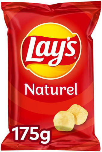 Afbeeldingen van LAYS CHIPS NATUREL STUK 175G