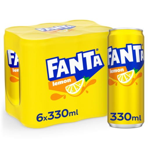 Afbeeldingen van FANTA LEMON BLIK 6X33CL