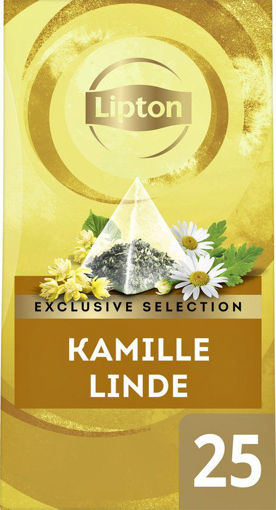 Afbeeldingen van LIPTON THEE KAMILLE LINDE 25STUKS