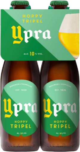 Afbeeldingen van YPRA HOPPY TRIPEL 4X33CL