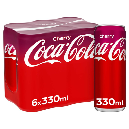 Afbeeldingen van COCA COLA CHERRY 6X33CL